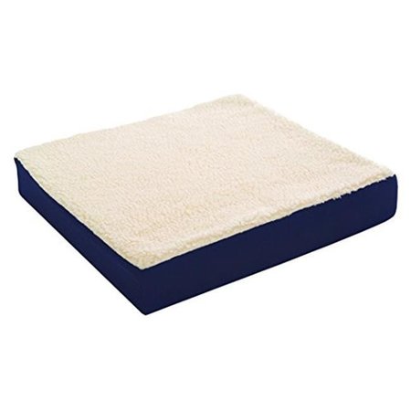 ESSENTIAL MEDICAL SUPPLY INC Essential Medical D4100 Gel Cushion with Fleece Cover - 18 x 16 x 3 in. D4100